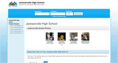 Desktop Screenshot of jacksonvillehighschool.net